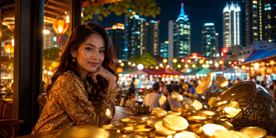 Pengguna Petaling Jaya membuat pertaruhan sukan dalam talian melalui platform mrlucky888